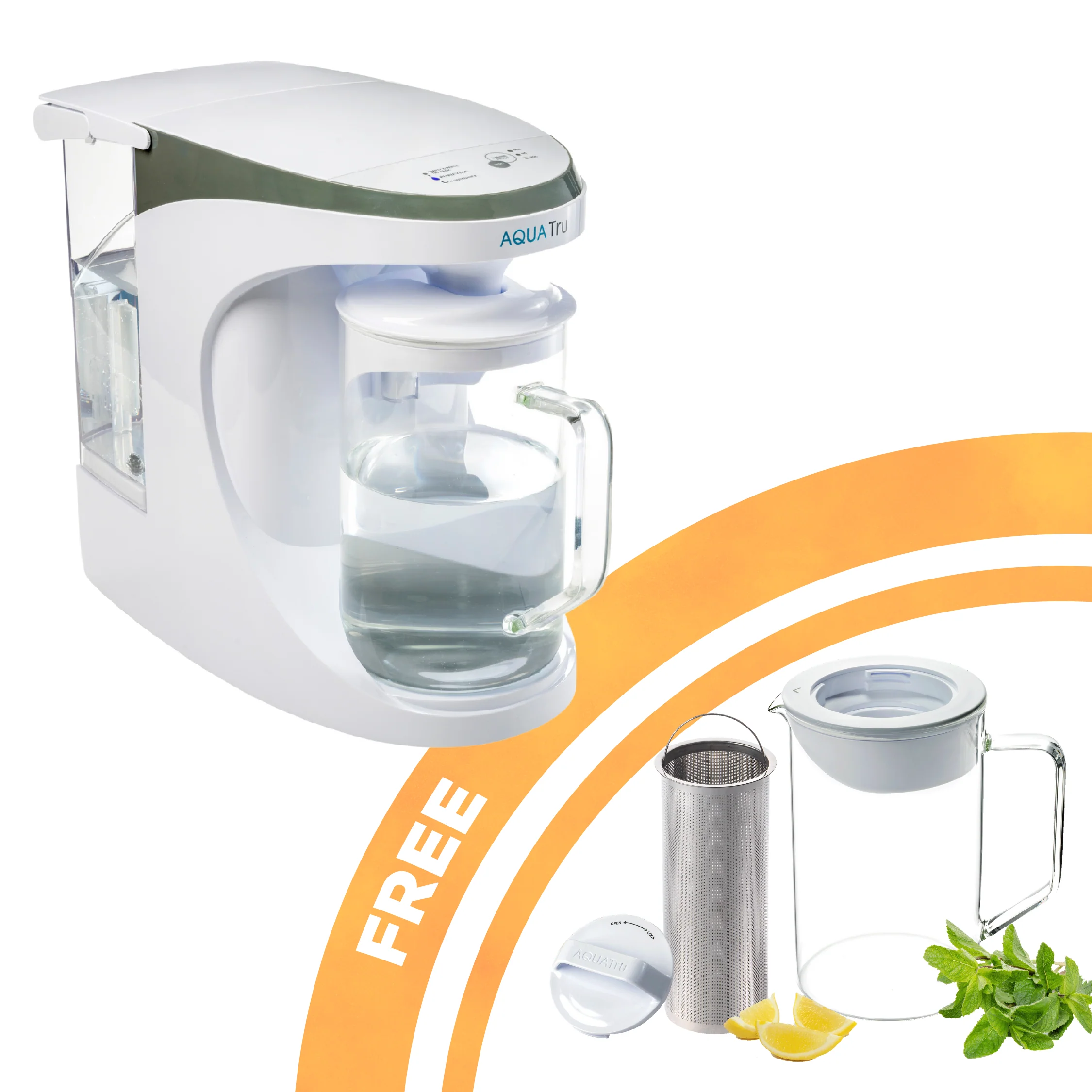 [PRE-SALE] AquaTru Carafe - Complete Set + extra Infuser pitcher - Image 9