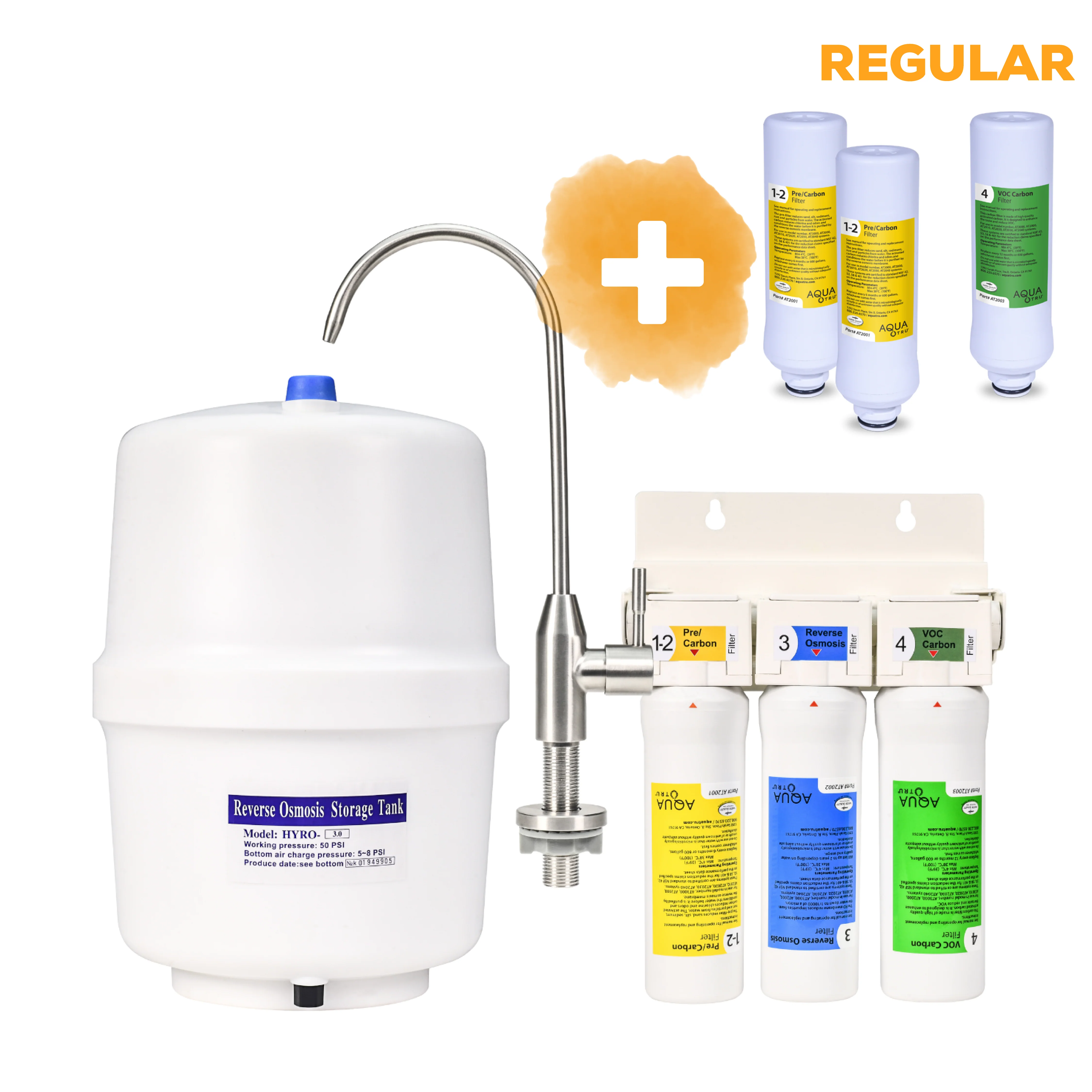 AquaTru Under Sink - Unit + 1 year Filter Pack - Image 2